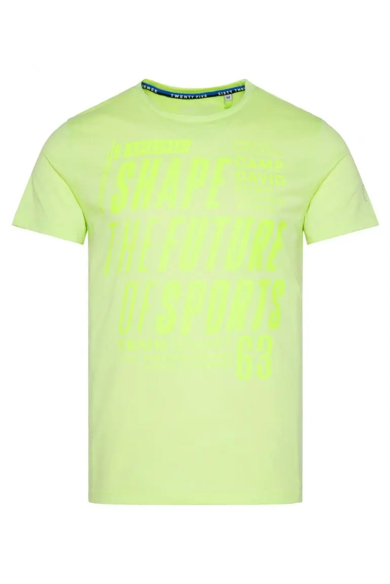футболка running green