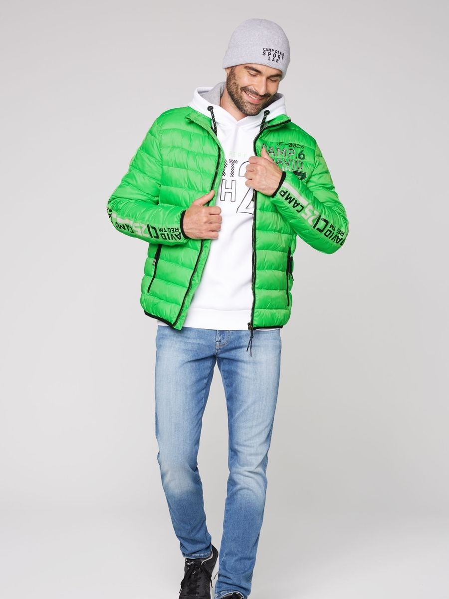 куртка electric green